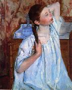 Mary Cassatt Girl Arranging her Hair oil painting